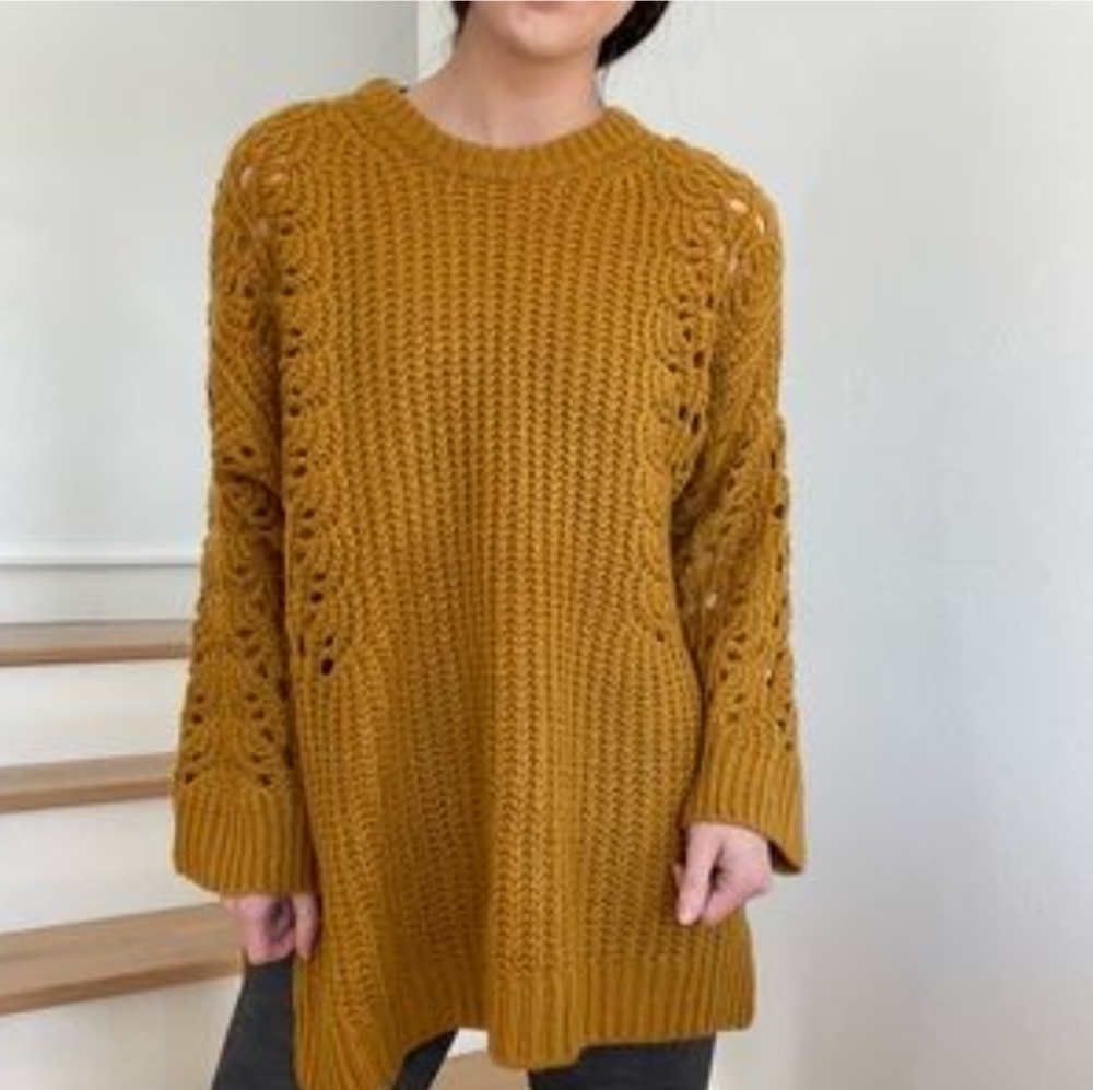 Anthropologie Pilcro oversized chunky knit sweater